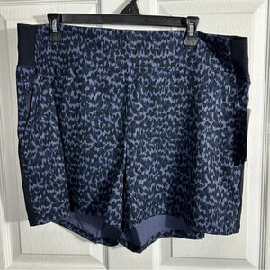 Athleta Brooklyn Printed Short, size 18, new with tags, summer, spring, gym
